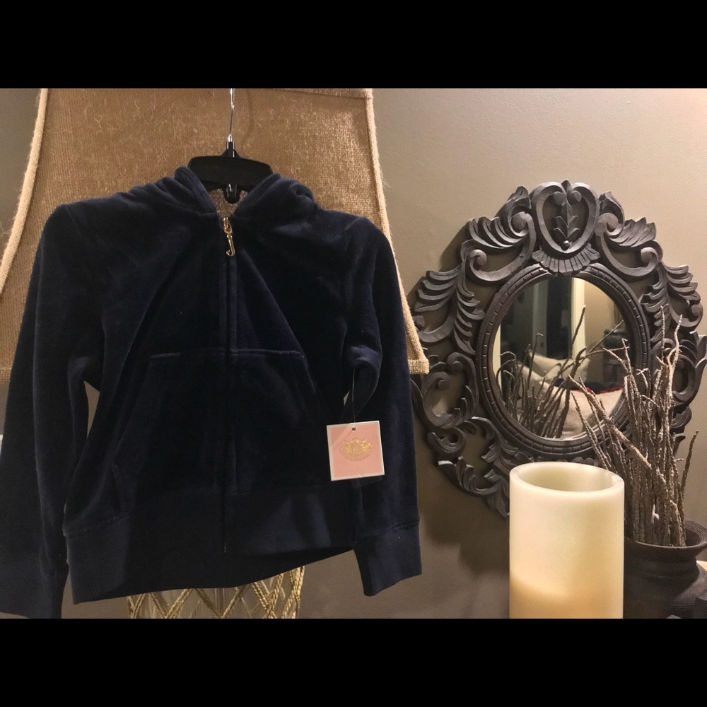 Juice Couture Regal Tiara Cameo Hoodie - NWT